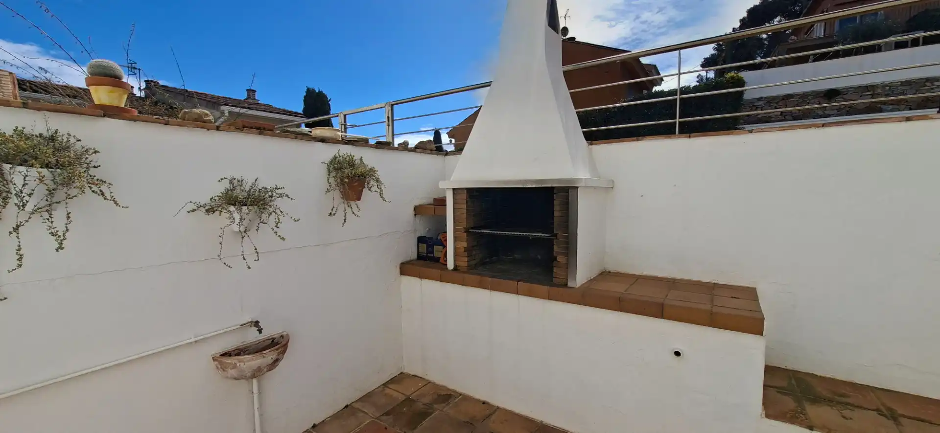 Terraza de Casa adosada en venta en Begur con Aire acondicionado, Calefacción y Jardín privado