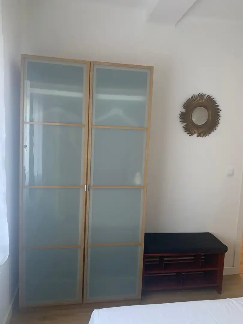 Bedroom of Flat for rent in Málaga  with Air Conditioner, Furnished and Washing machine
