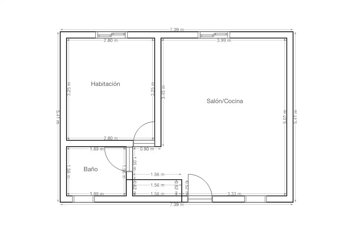 Flat for sale in Madrid  with Air Conditioner and Heating
