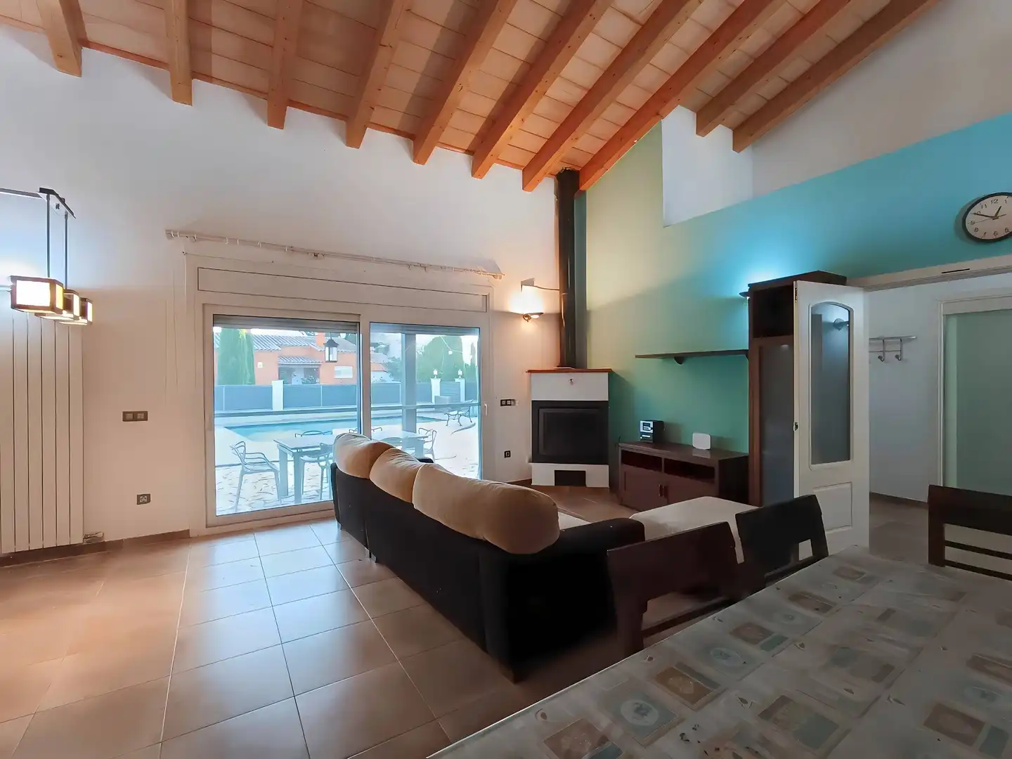 Living room of Houses for sale in Torroella de Fluvià  with Air Conditioner, Heating and Private garden