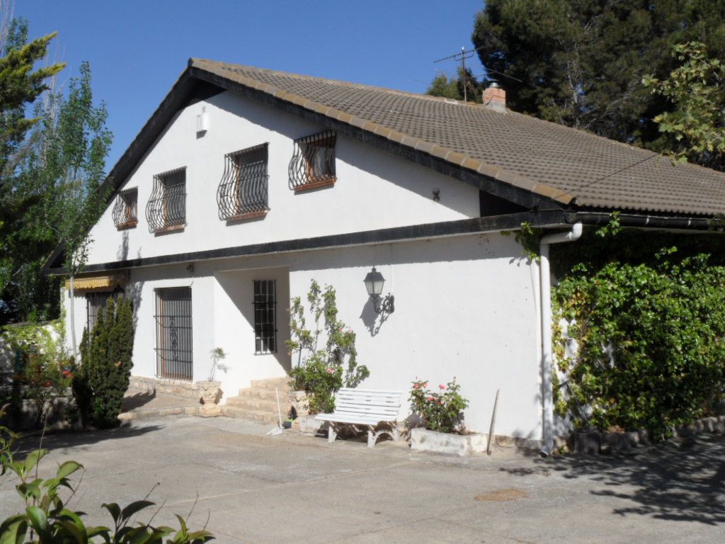 Exterior view of House or chalet for sale in Perdiguera  with Heating and Furnished