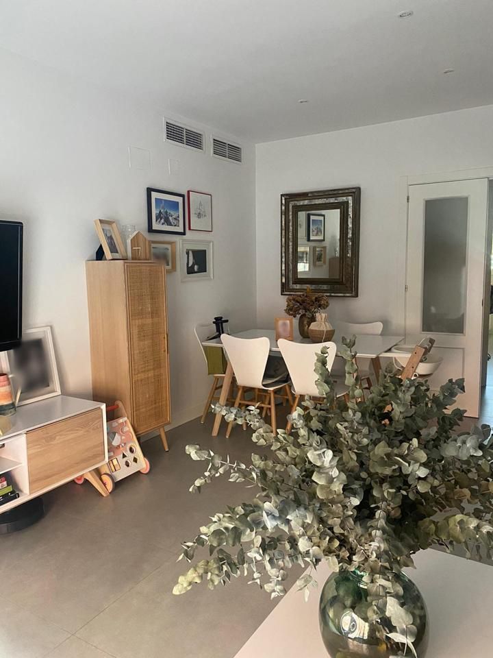 Dining room of Planta baja for sale in Dos Hermanas  with Air Conditioner and Parquet flooring