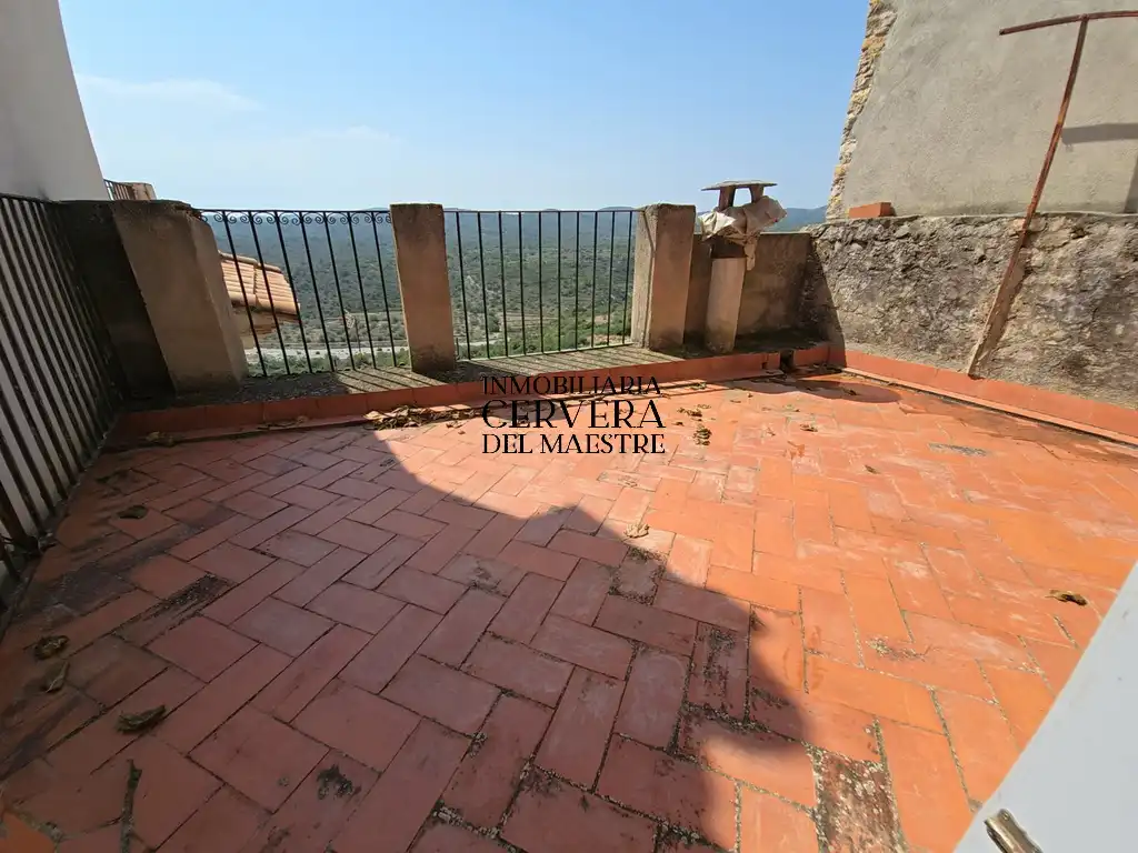 Vista exterior de Casa o xalet en venda en Cervera del Maestre