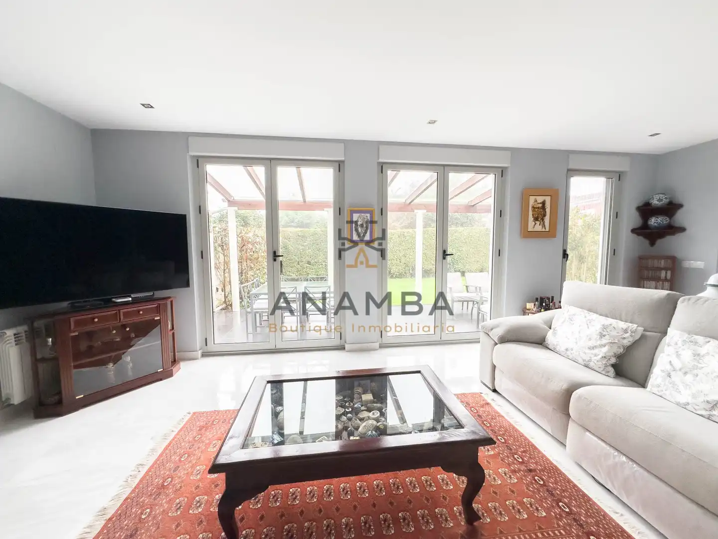 Living room of Houses for sale in Muros de Nalón  with Storage room