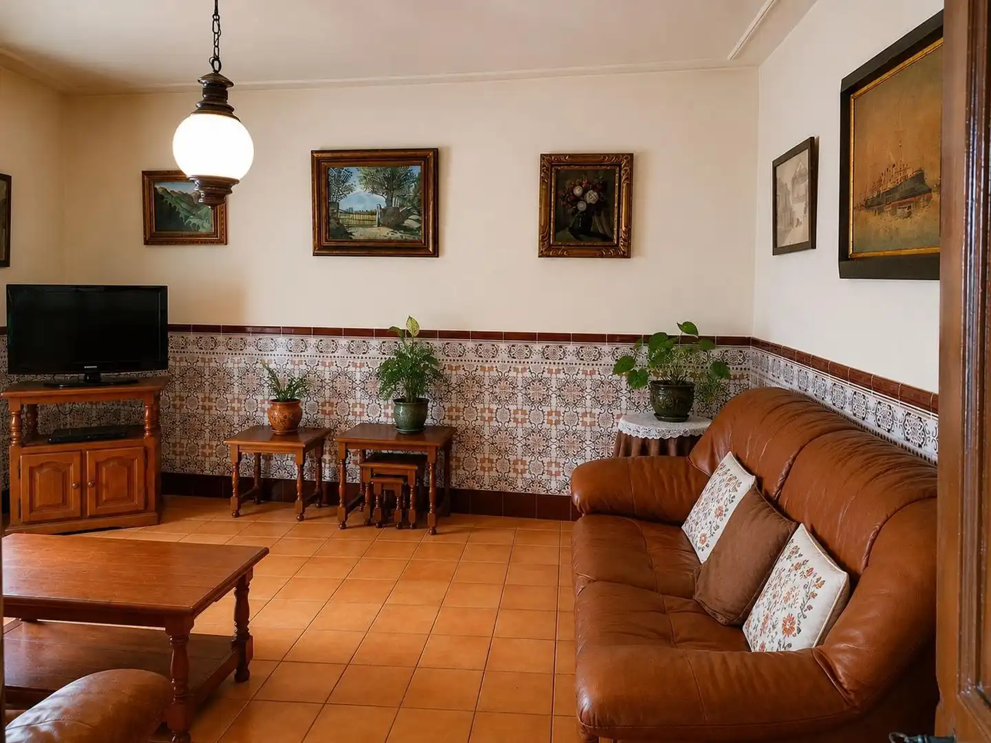 Wohnzimmer von Country house zum Verkauf in Sant Pere de Ribes mit Heizung und Abstellraum
