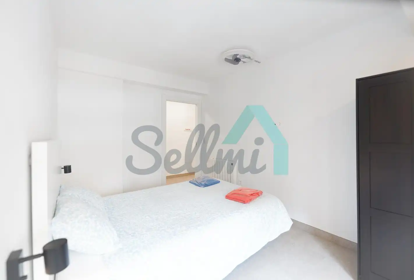 Schlafzimmer von Wohnung zur Miete in Oviedo  mit Heizung, Möbliert und Balkon