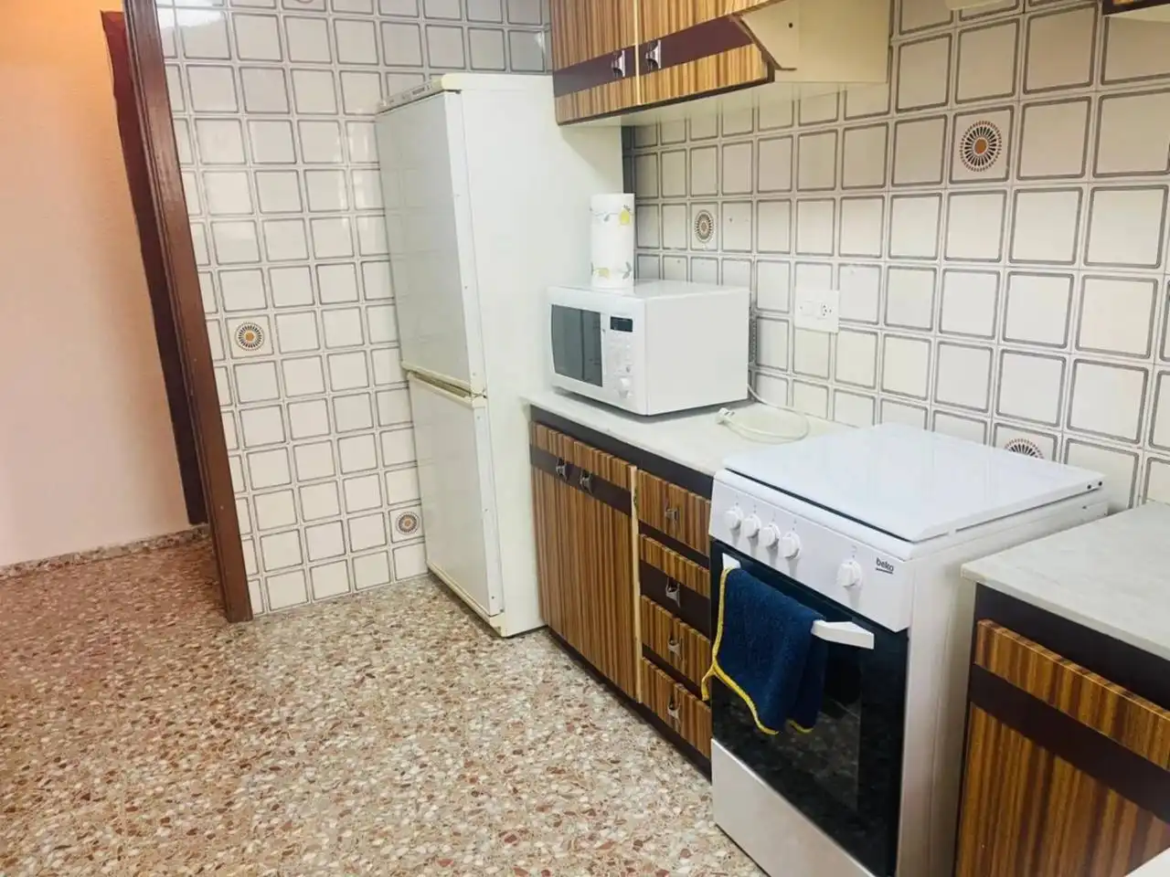 Cocina de Piso en venta en L'Alqueria de la Comtessa con Aire acondicionado, Amueblado y Balcón