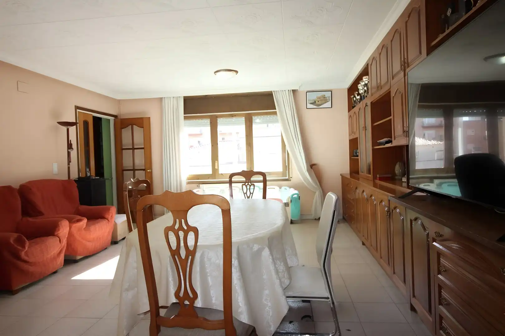 Dining room of Flat for sale in Figueres  with Heating