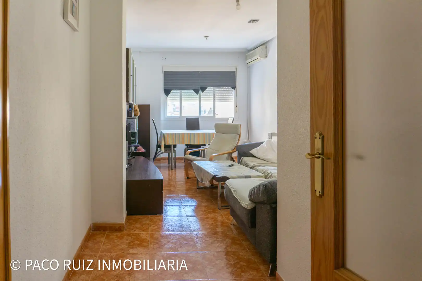 Sala de estar de Piso en venta en Huércal de Almería con Aire acondicionado y Piscina