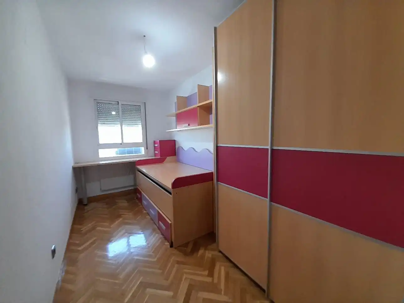 Bedroom of Flat for sale in Madrid  with Air Conditioner, Heating and Parquet flooring