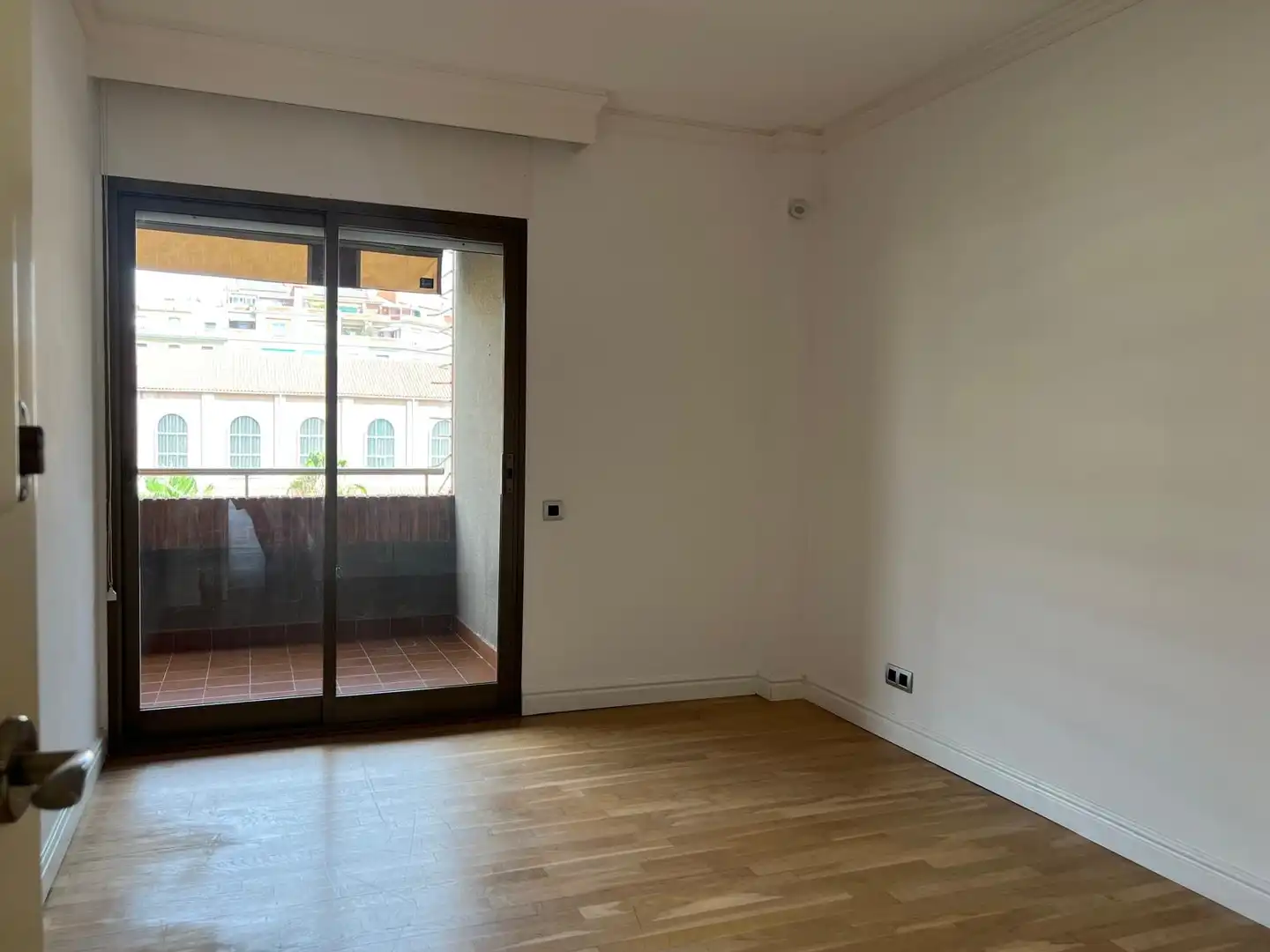 Bedroom of Flat for rent in Barcelona  with Air Conditioner, Heating and Private garden
