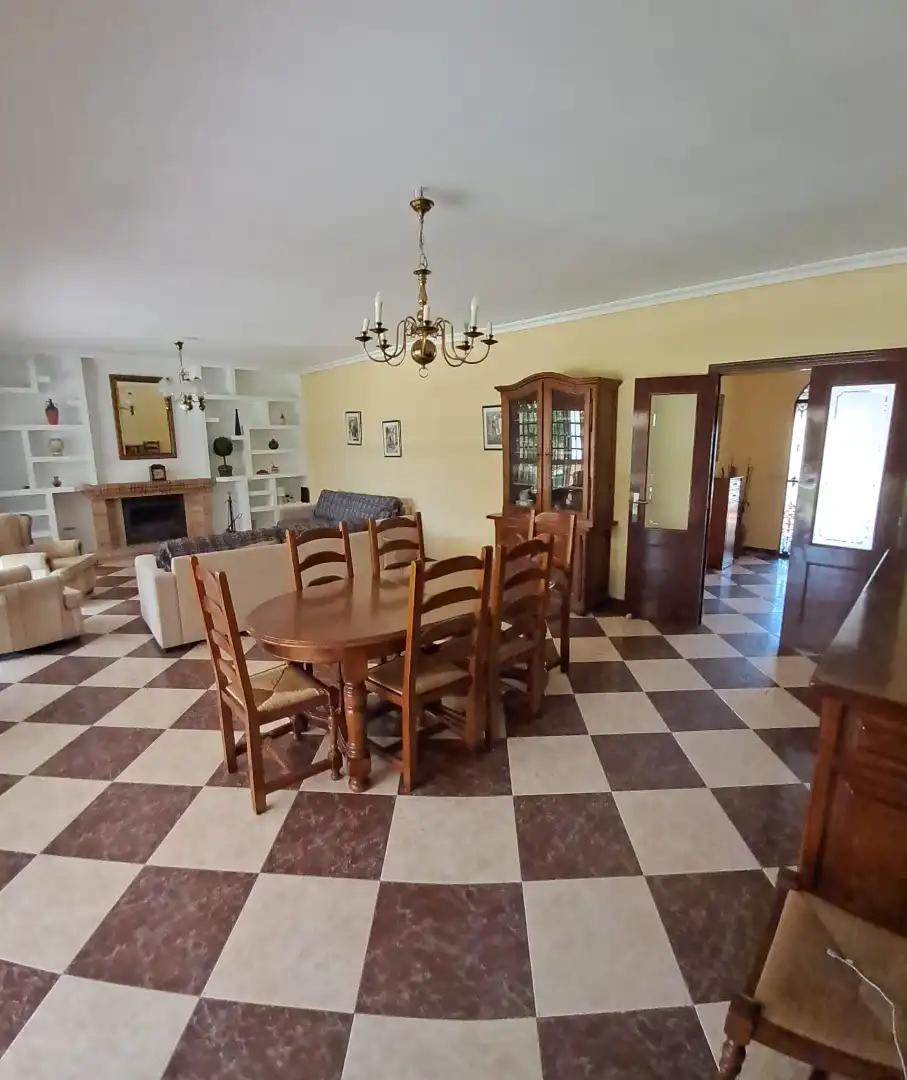 Comedor de Casa o chalet en venta en Palomares del Río con Aire acondicionado, Jardín privado y Terraza