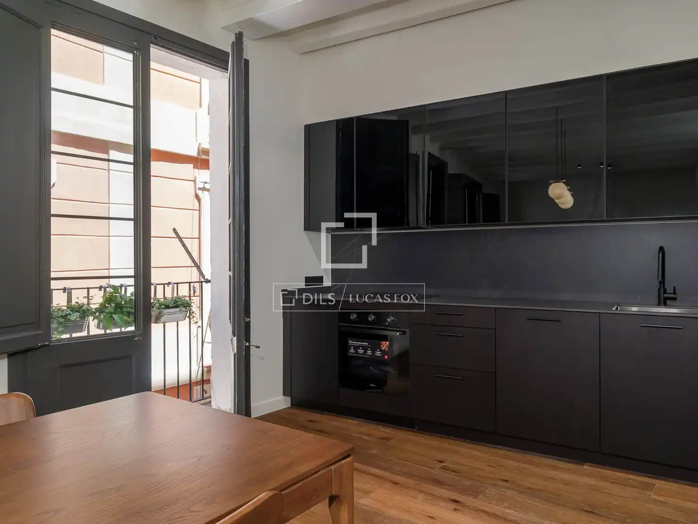 Cocina de Piso en venta en Barcelona con Aire acondicionado, Parquet y Amueblado