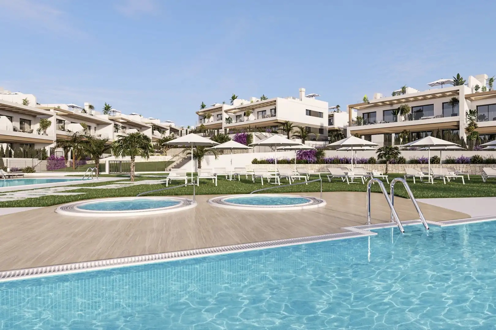 Erdgeschosswohnung mit Pool zum Verkauf in Los Balcones - Los Altos