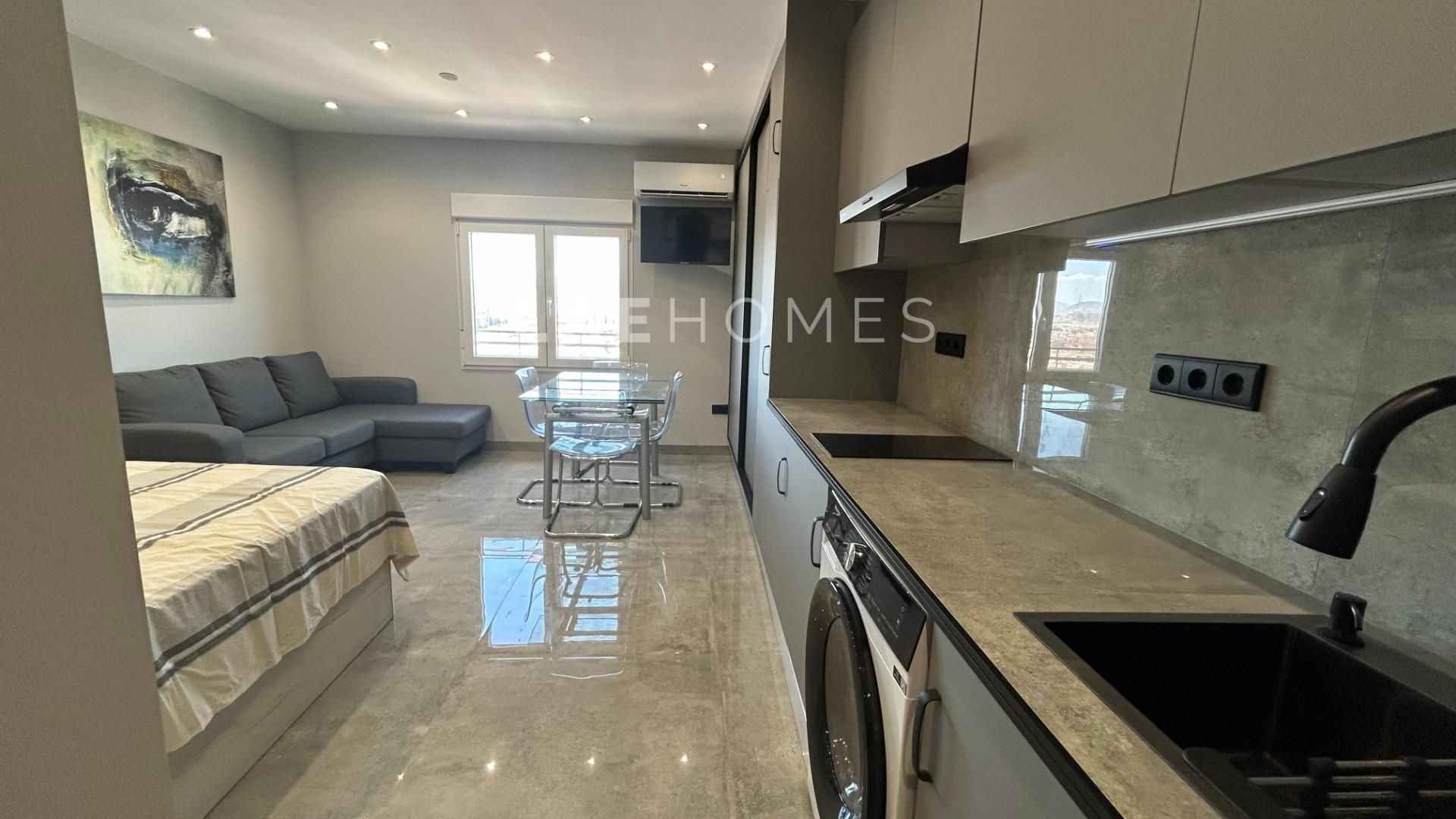 Bedroom of Study to rent in Alicante / Alacant  with Air Conditioner and Heating