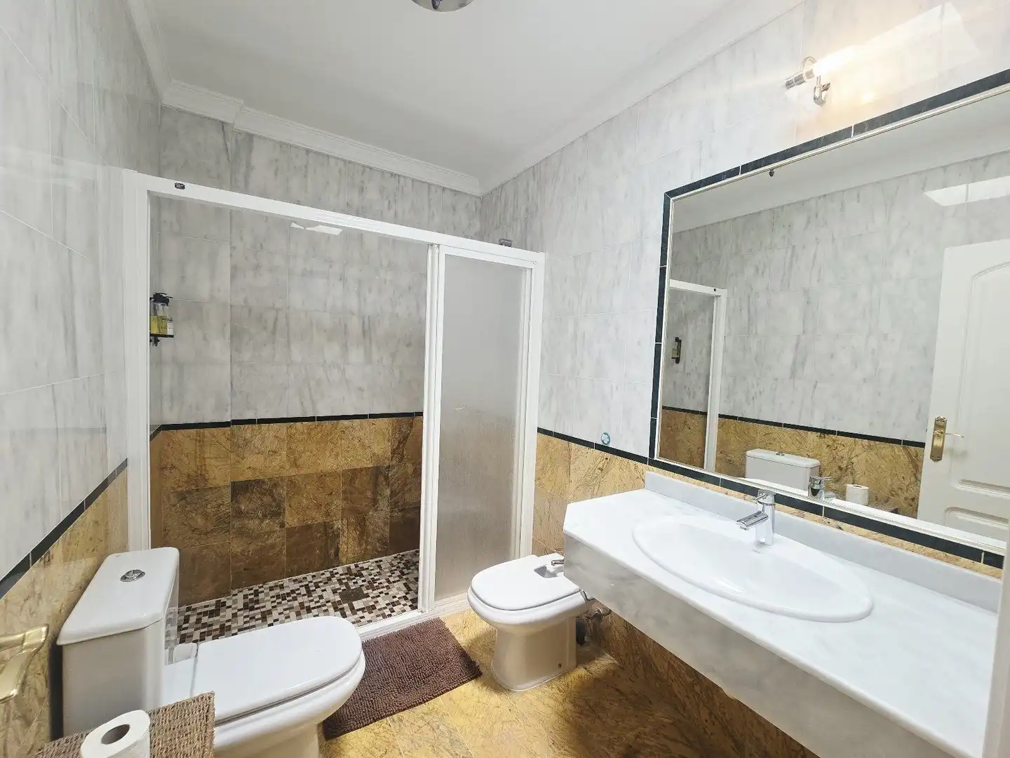 Bathroom of Duplexes for sale in Mojácar  with Air Conditioner, Terrace and Storage room