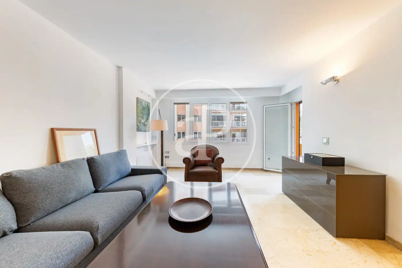 Living room of Flat for rent in  Palma de Mallorca  with Air Conditioner, Heating and Terrace