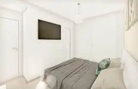 Bedroom of Flat for sale in Rincón de la Victoria  with Air Conditioner, Heating and Terrace
