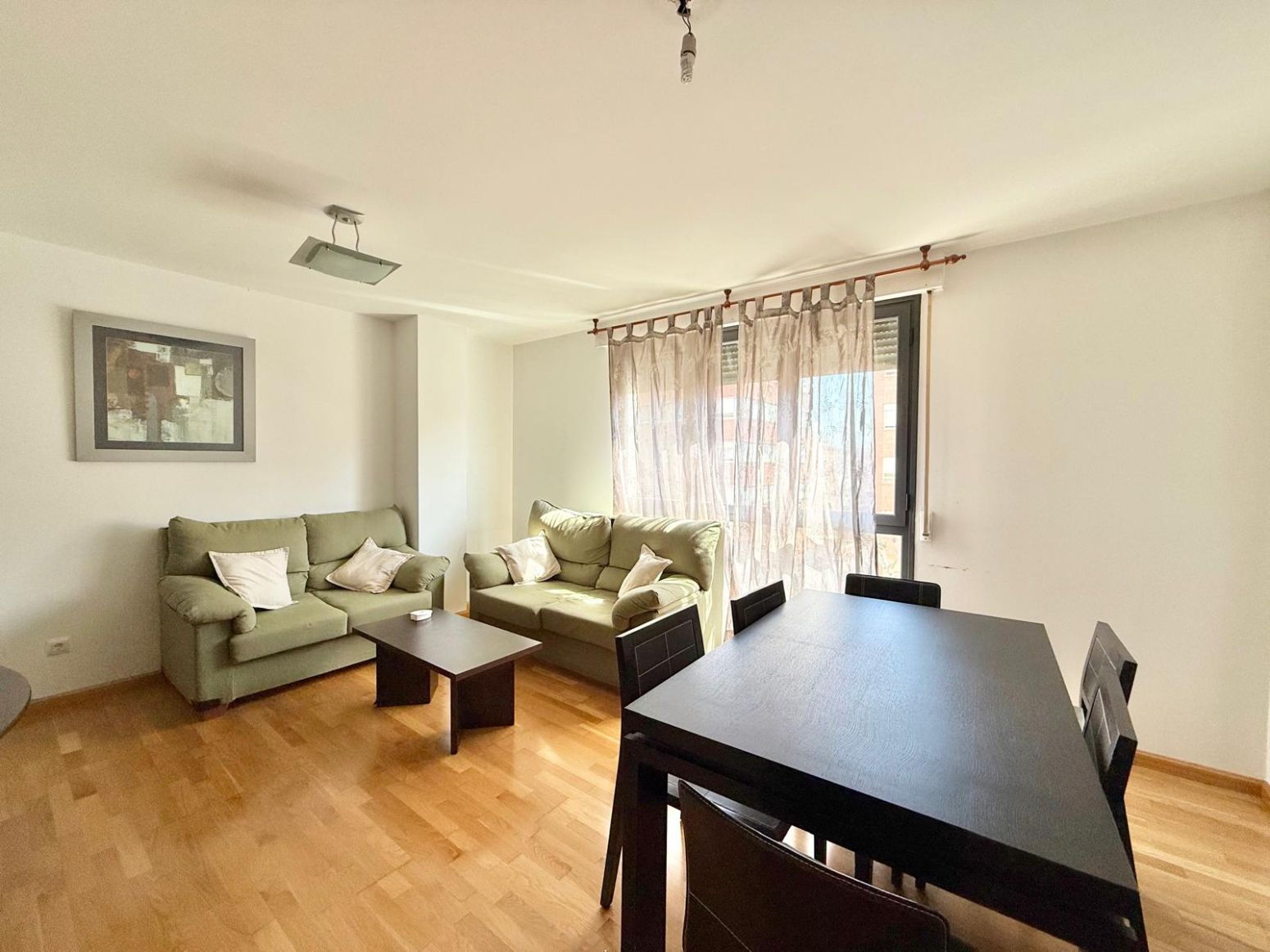 Living room of Flat for sale in  Logroño  with Heating, Parquet flooring and Storage room