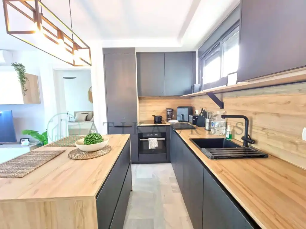 Küche von Wohnung zur Miete in Torremolinos mit Klimaanlage, Möbliert und Ofen