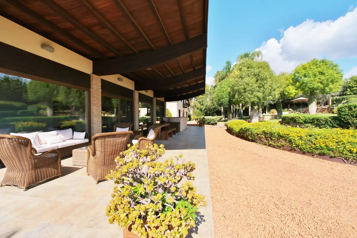 Terraza de Casa o chalet en venta en Puçol con Aire acondicionado, Calefacción y Jardín privado