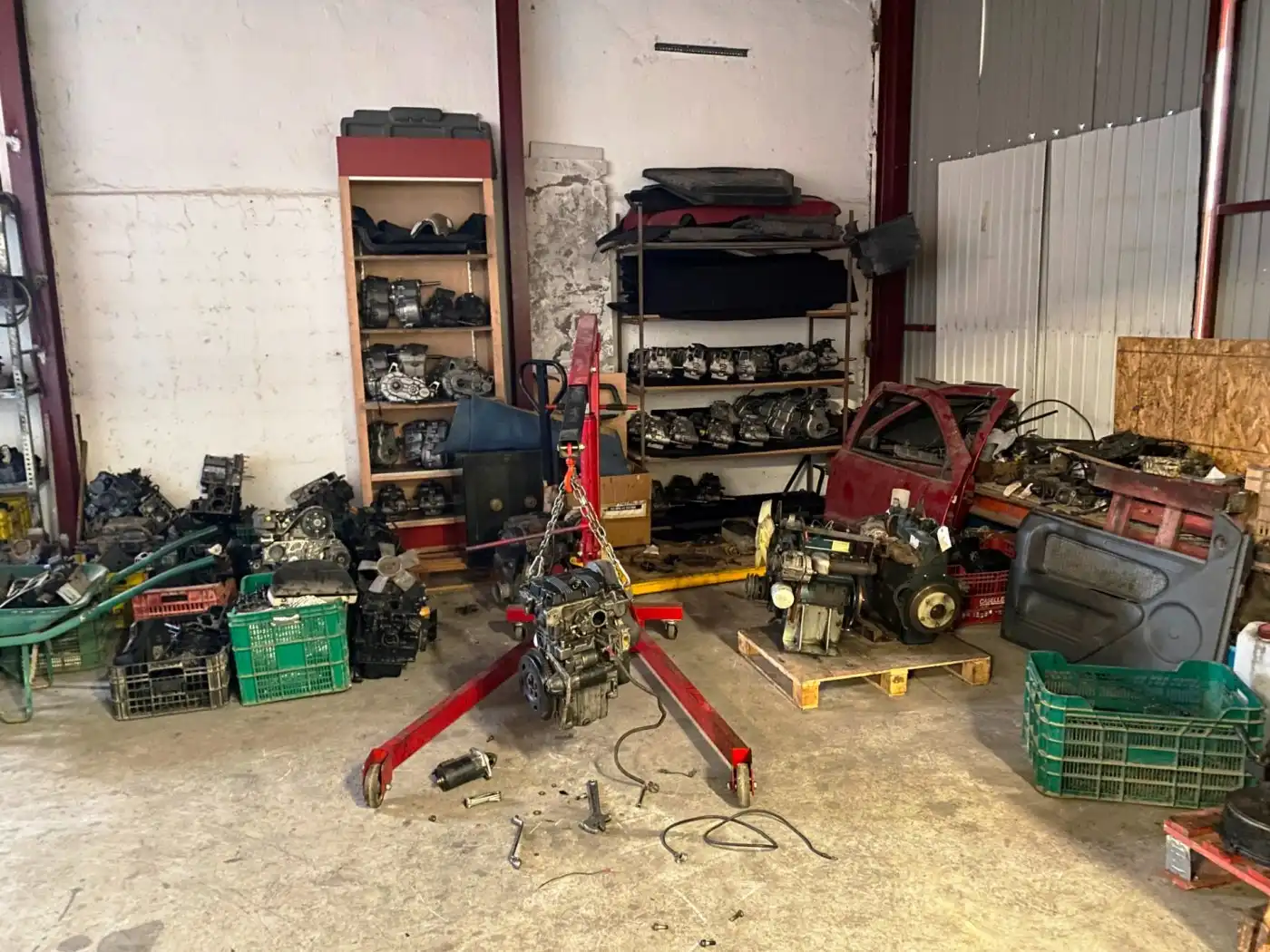 Aparcament de Nau industrial en venda en Murcia