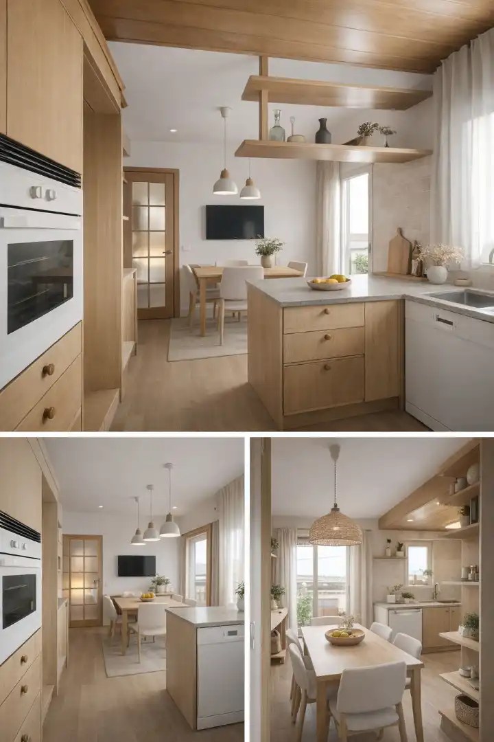 Cocina de Dúplex en venta en Vilablareix con Parquet, Terraza y Horno