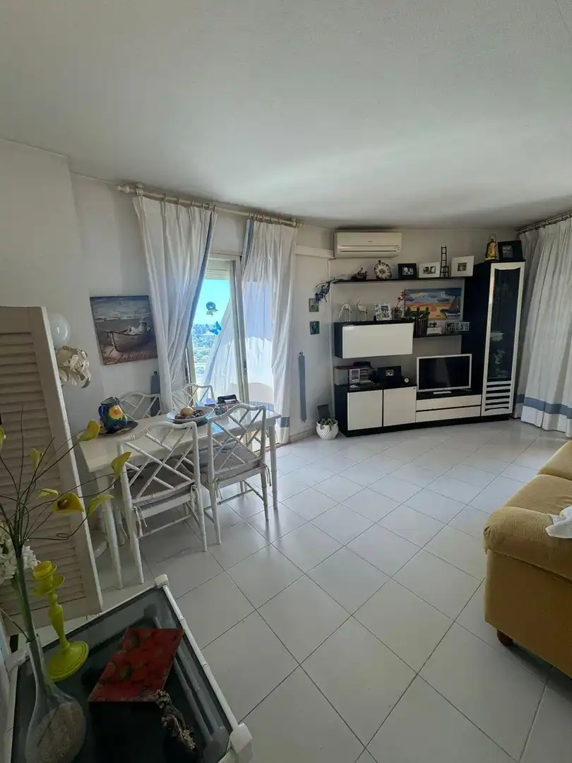 Sala de estar de Ático en venta en Calpe / Calp con Jardín privado, Terraza y Amueblado