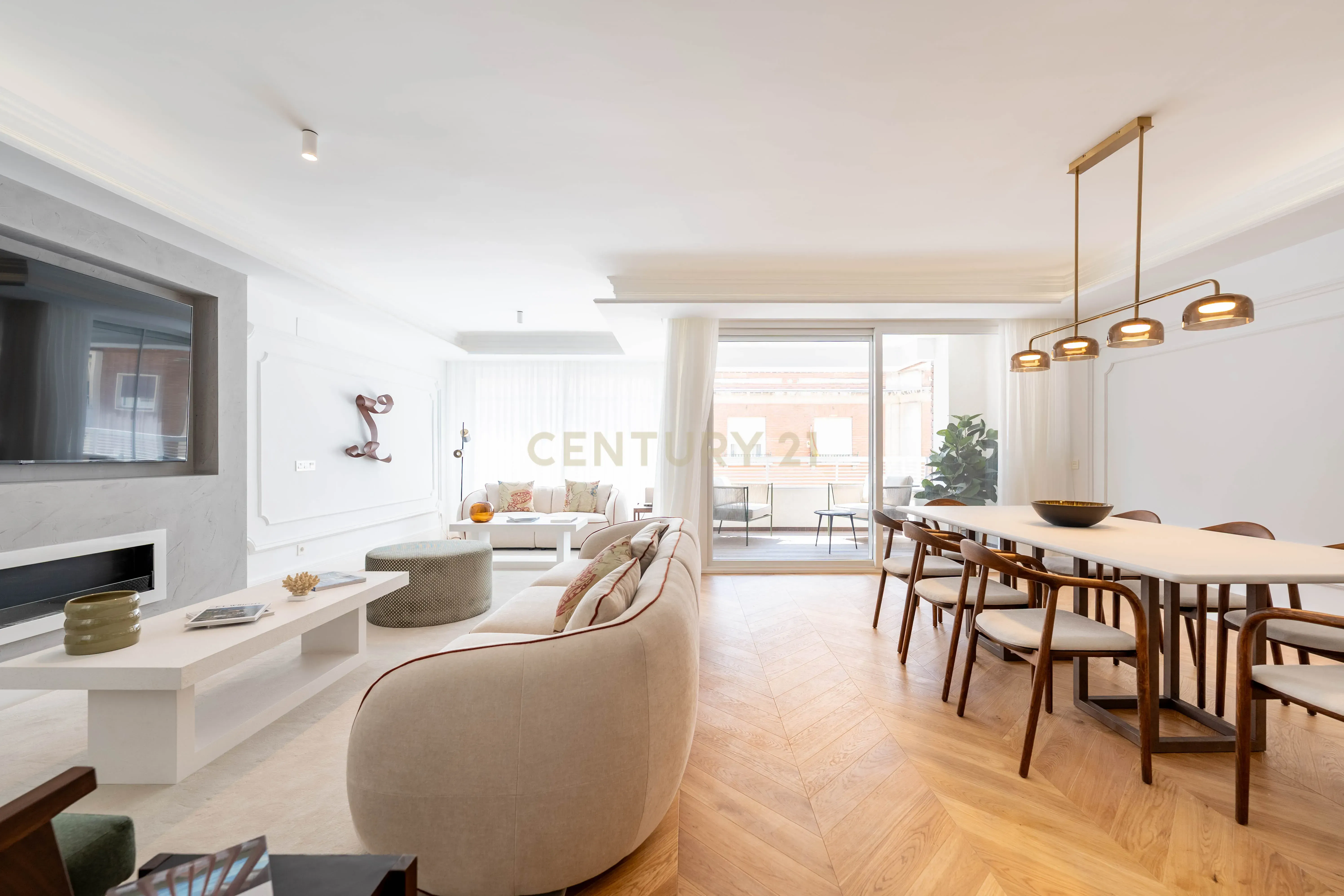 Living room of Apartment for sale in  Madrid Capital  with Air Conditioner, Storage room and Oven