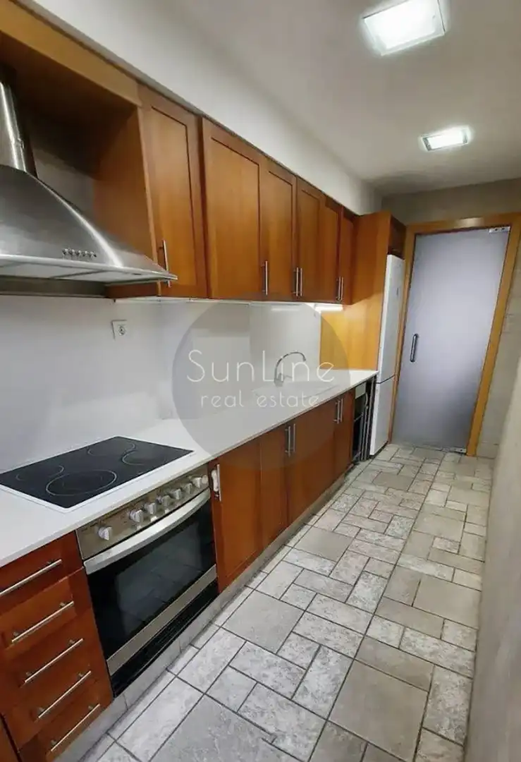 Küche von Wohnung zur Miete in Valencia mit Klimaanlage, Terrasse und Möbliert