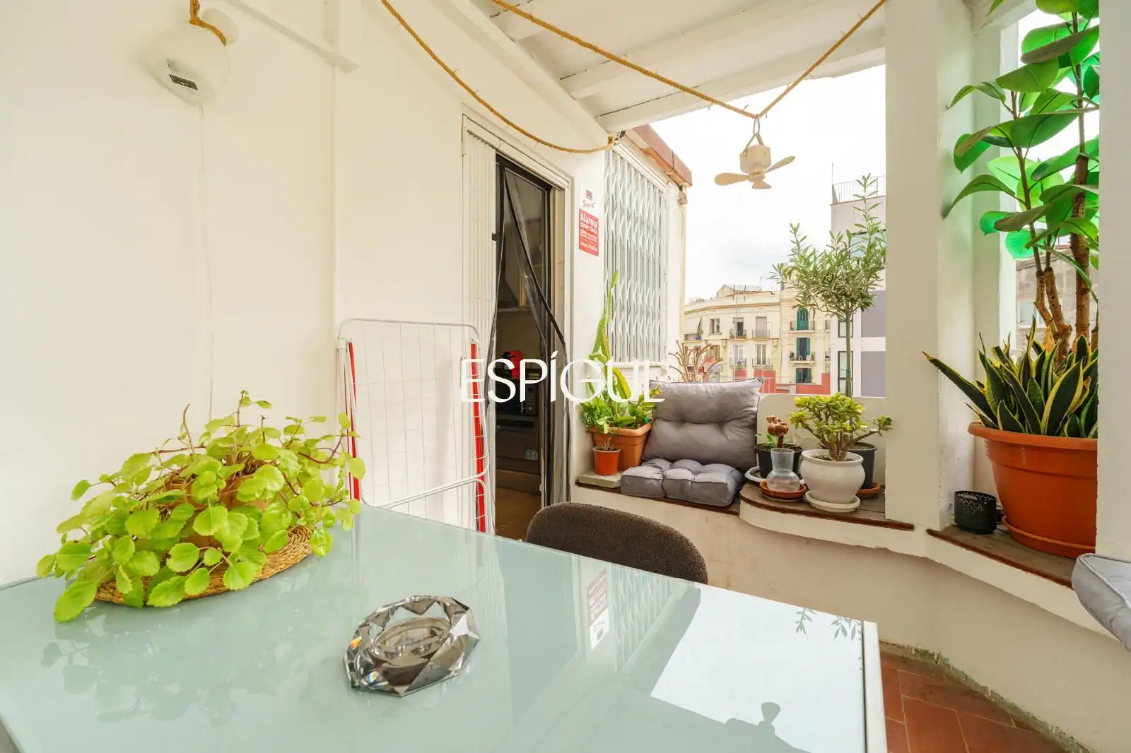 Terrasse von Wohnung zur Miete in Sants - Montjuïc