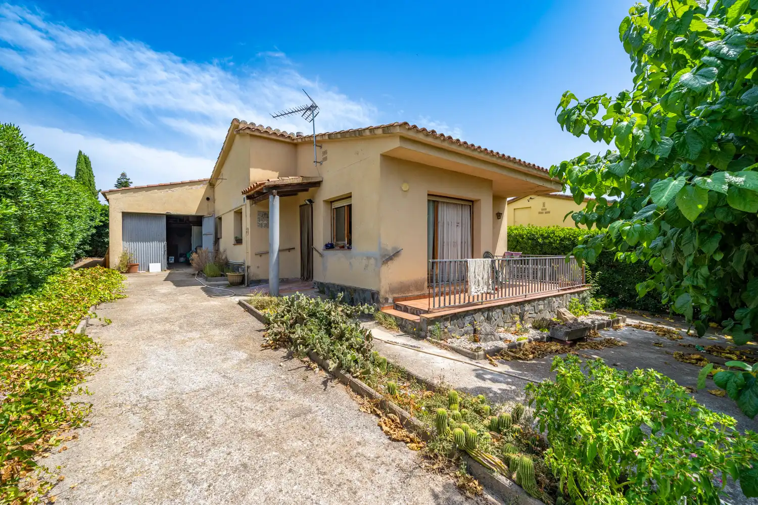 Vista exterior de Casa o chalet en venta en Sils con Calefacción