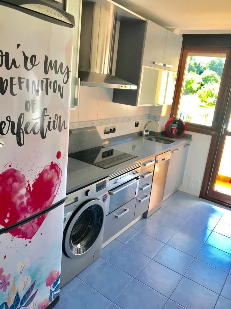 Kitchen of Flat for sale in Bárcena de Cicero  with Heating, Terrace and Storage room