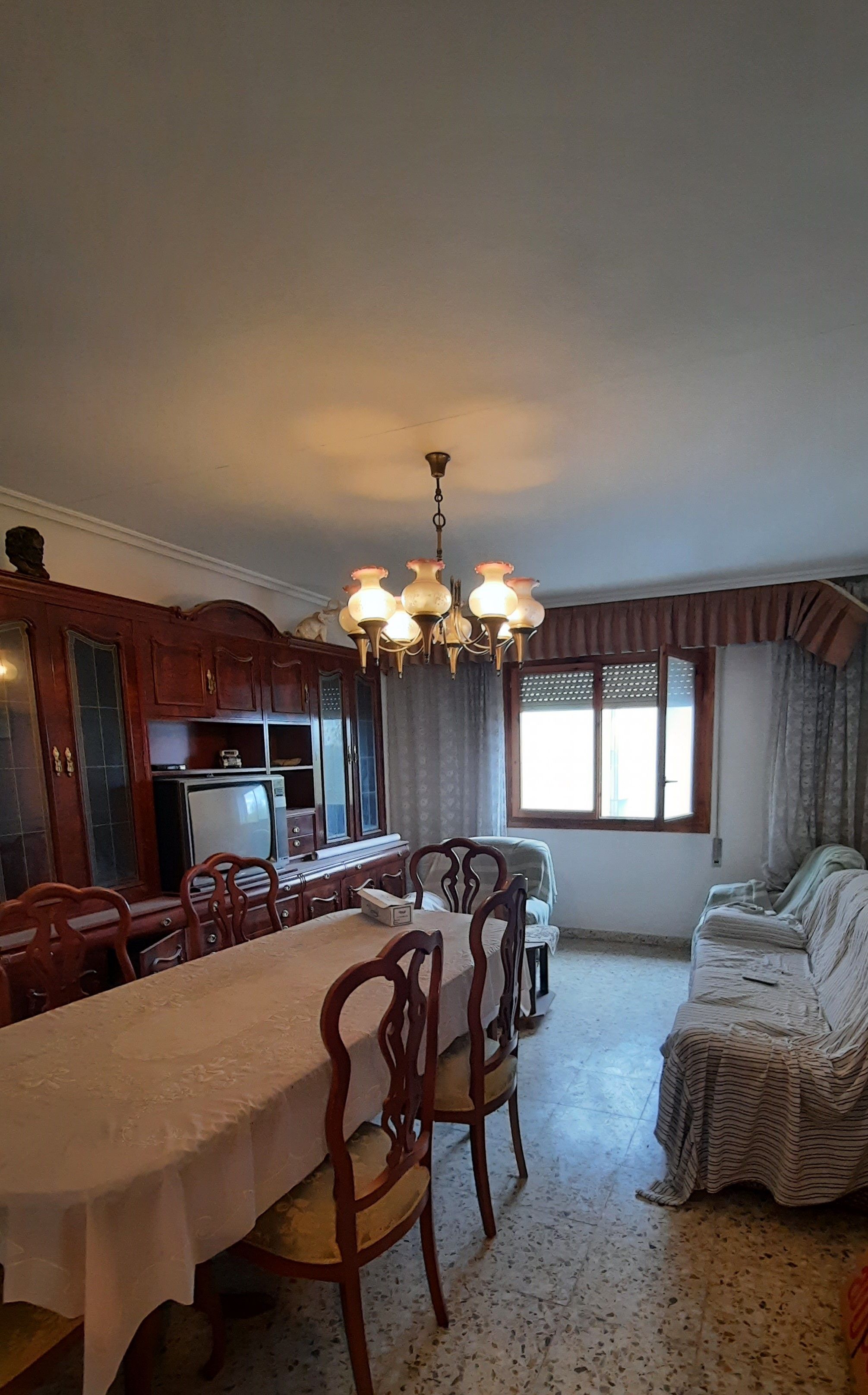 Dining room of Flat for sale in Novallas  with Terrace and Furnished