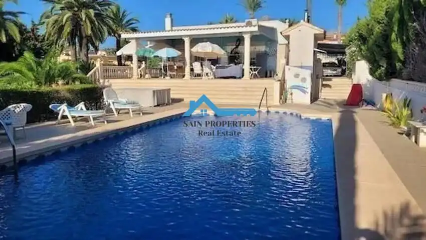 Exterior view of Houses for sale in L'Alfàs del Pi  with Air Conditioner, Heating and Private garden