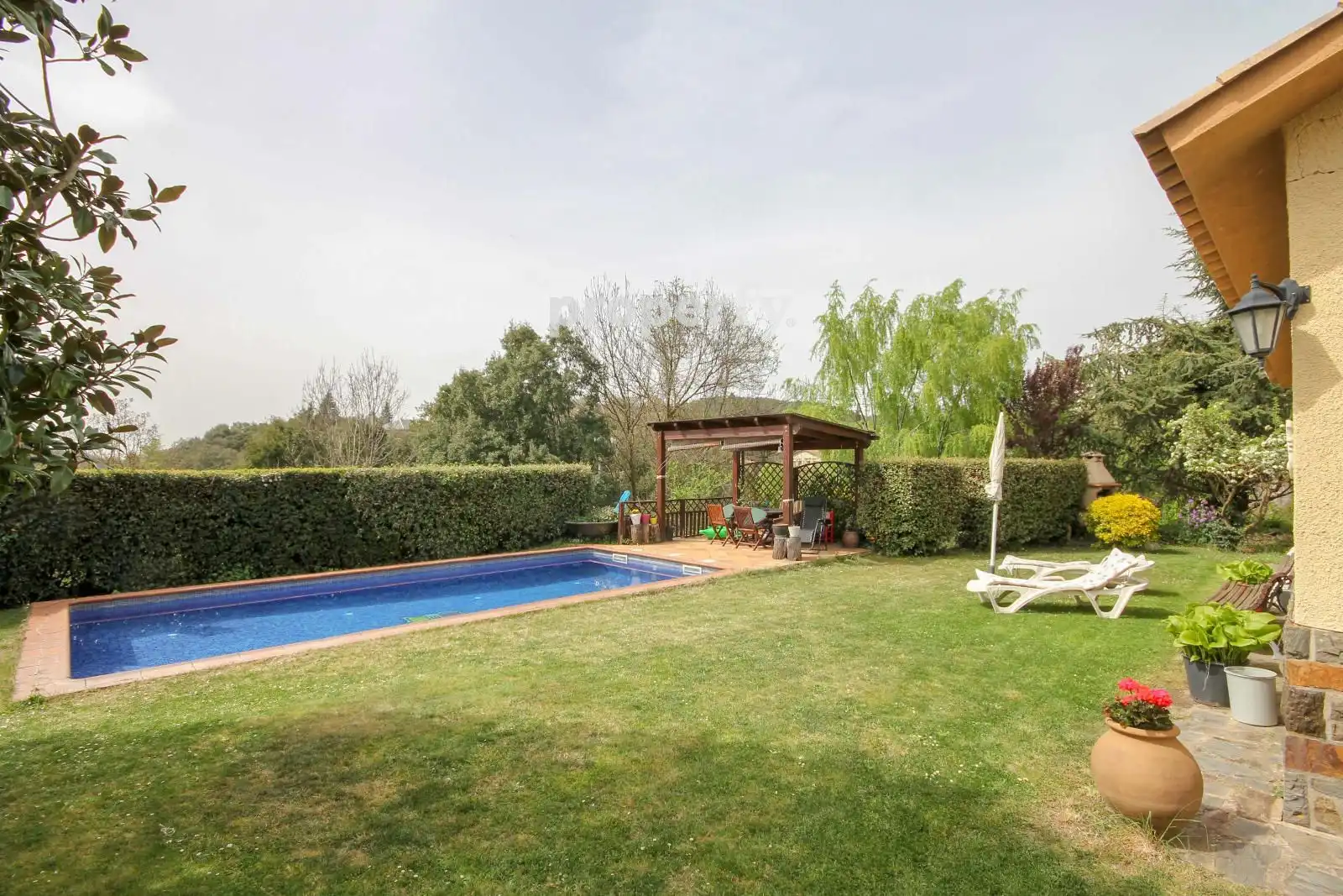 Jardín de Casa o chalet en venta en Viladrau con Calefacción, Jardín privado y Piscina