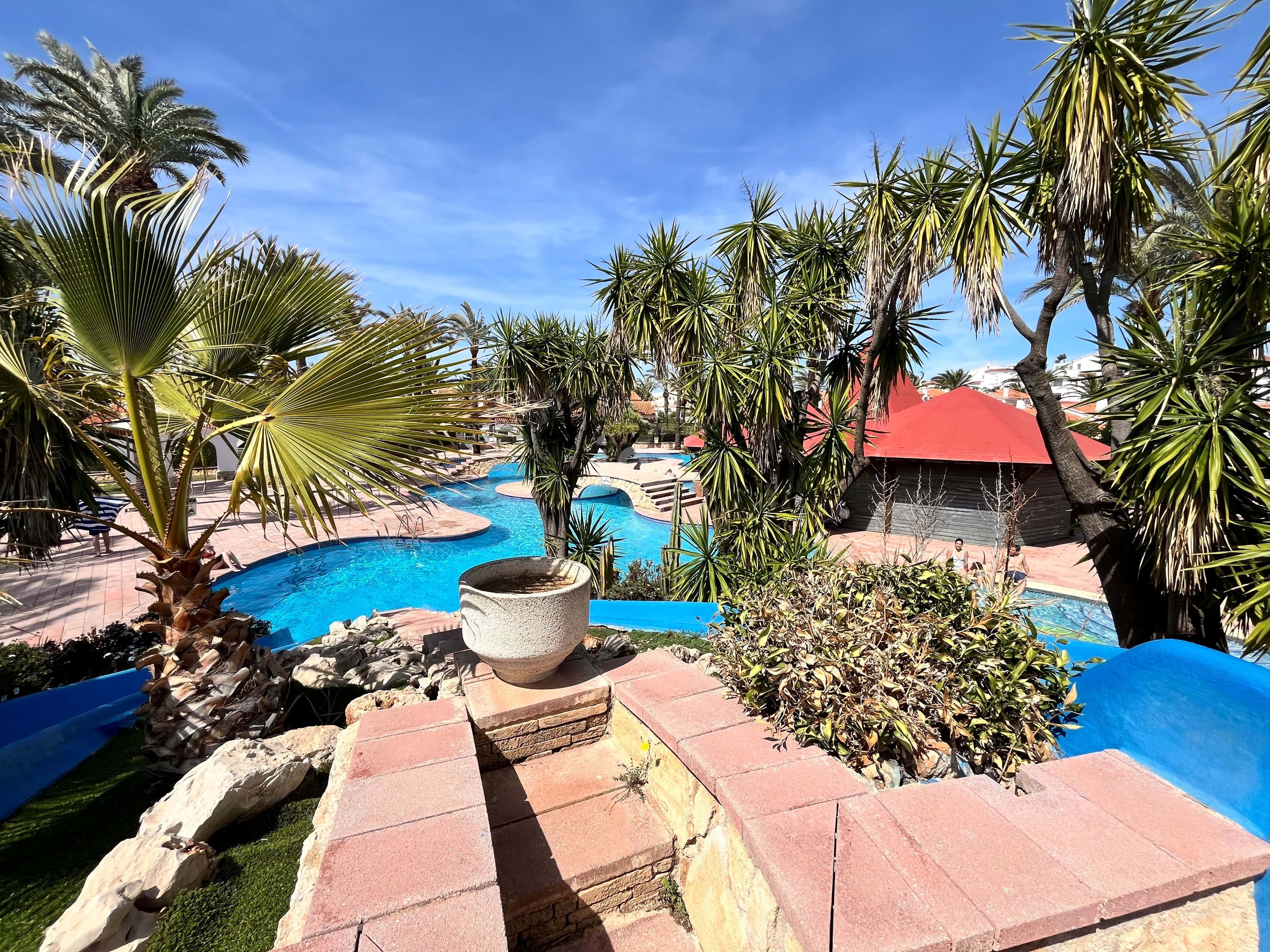Swimming pool of Flat for sale in Dénia