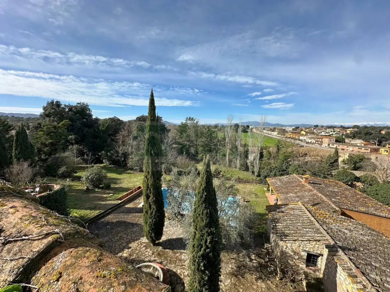 Jardín de Finca rústica en venta en Sant Joan de Mollet con Calefacción, Jardín privado y Terraza