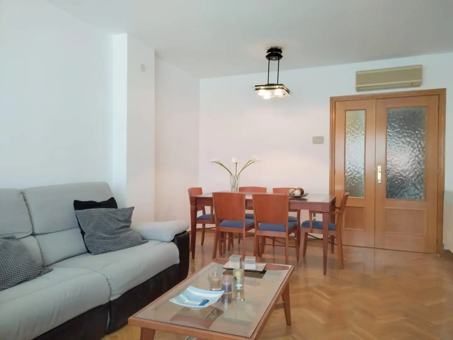 Living room of Flat for rent in Arganda del Rey  with Air Conditioner, Heating and Private garden