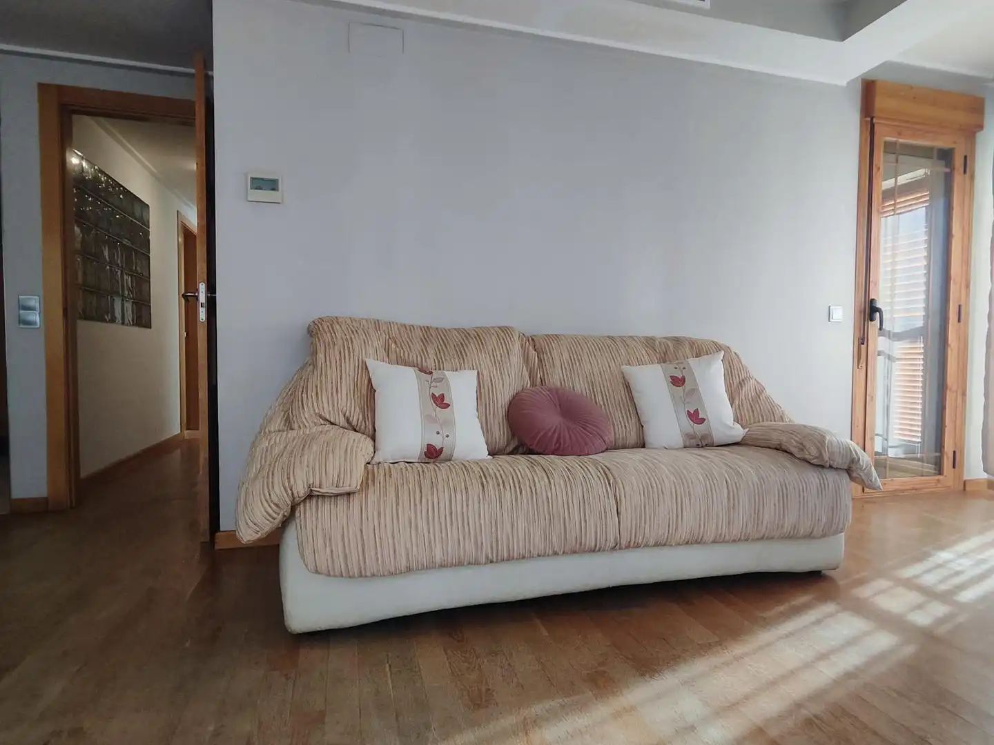 Sala d'estar de Apartament en venda en Oropesa del Mar / Orpesa amb Aire condicionat, Parquet i Moblat