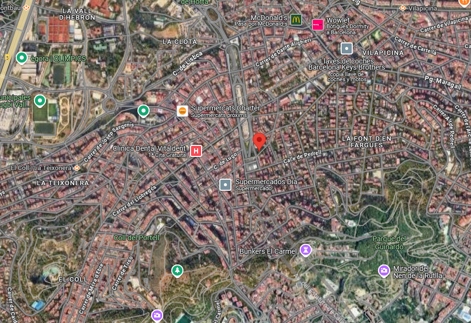 Vista exterior de Residencial en venta en  Barcelona Capital