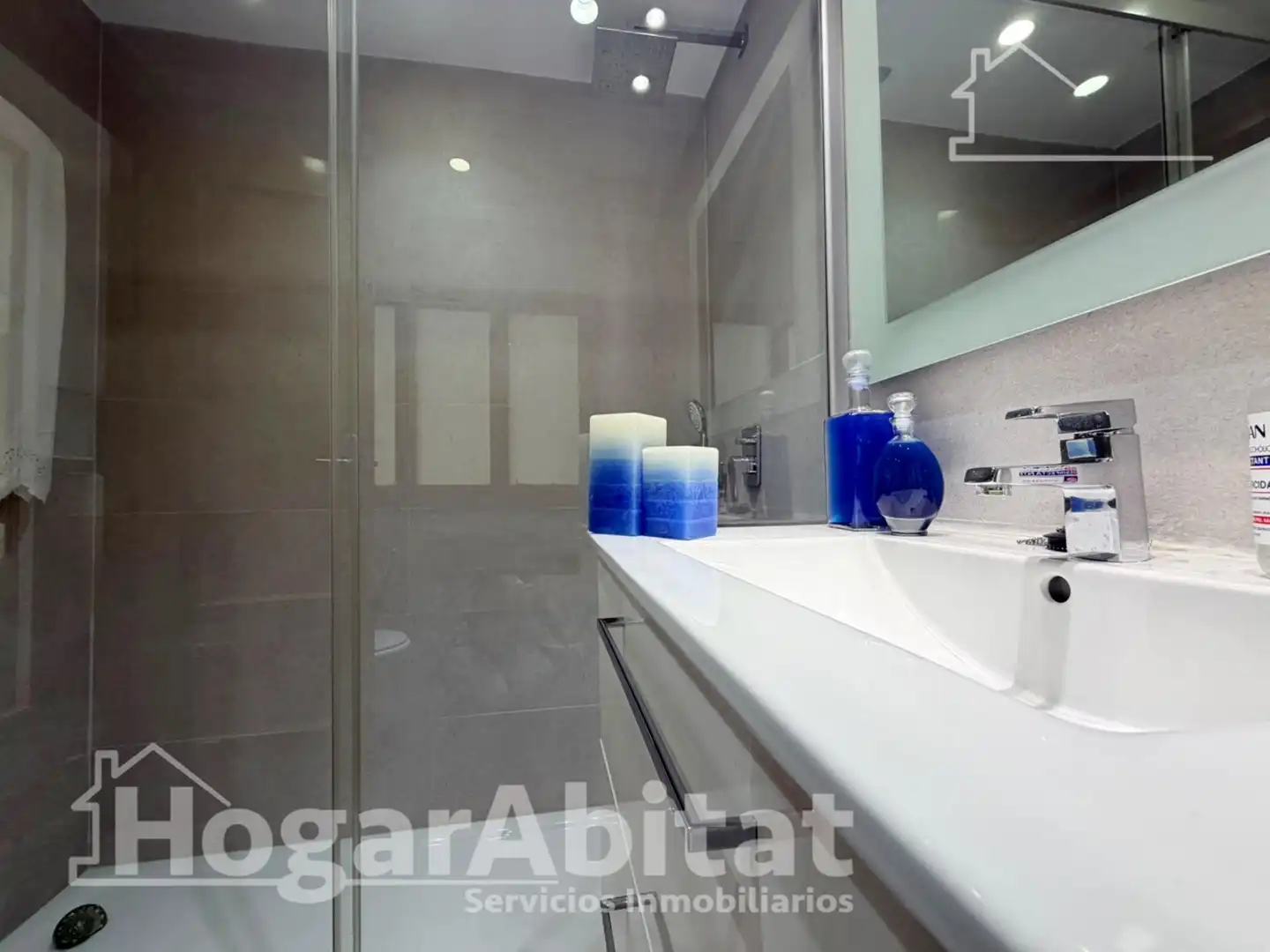 Bathroom of Flat for sale in Alboraya  with Air Conditioner, Heating and Terrace