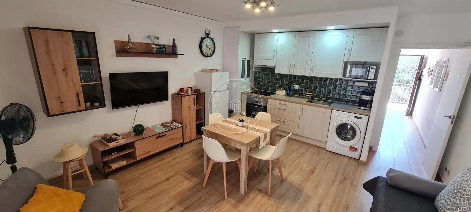 Cocina de Apartamento en venta en Lloret de Mar con Aire acondicionado, Calefacción y Amueblado