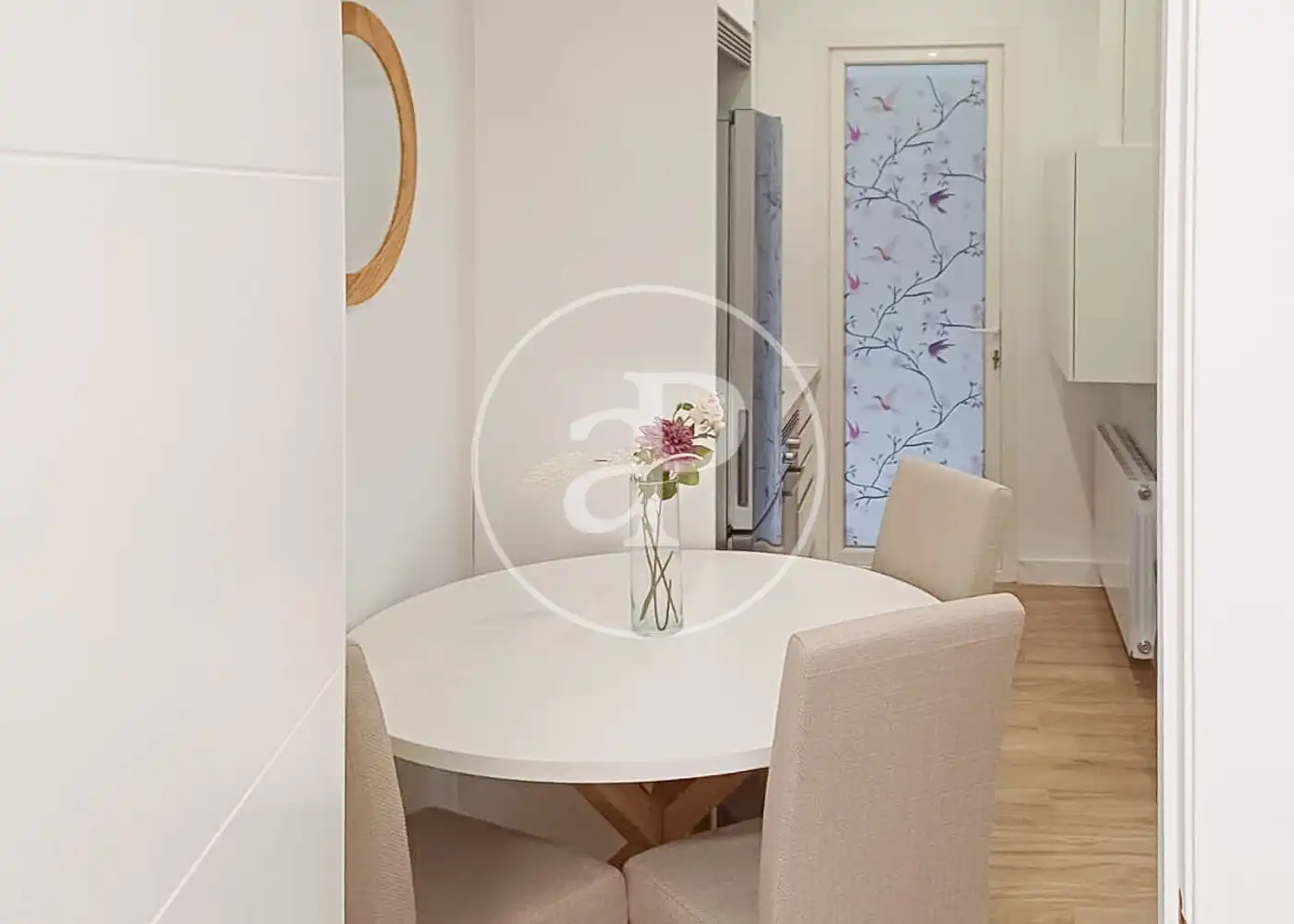 Dining room of Flat for rent in Madrid  with Heating and Furnished