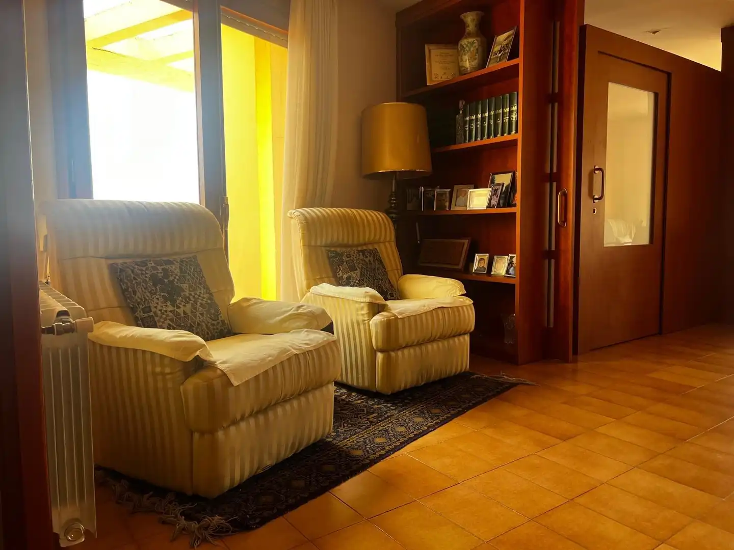 Sala d'estar de Àtic en venda en Santa Coloma de Farners amb Aire condicionat, Calefacció i Terrassa