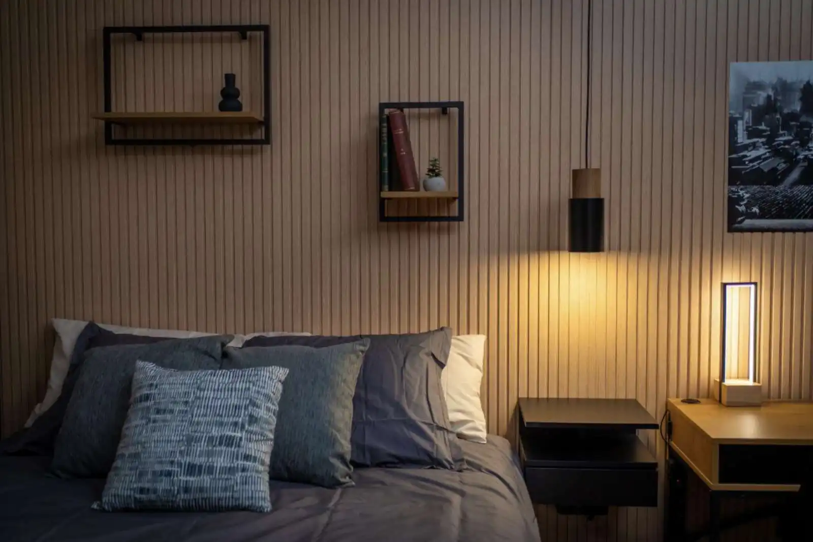 Habitación de Estudio para compartir en Madrid con Aire acondicionado, Terraza y Amueblado