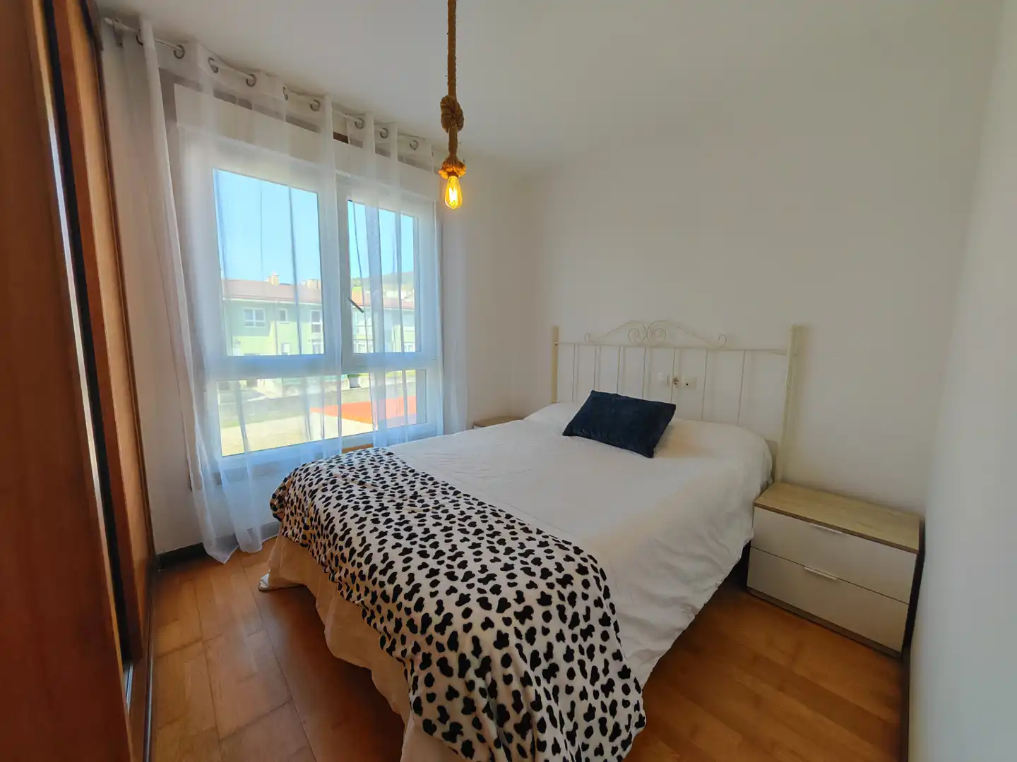 Bedroom of Apartments for rent in Fisterra  with Furnished, Oven and Washing machine