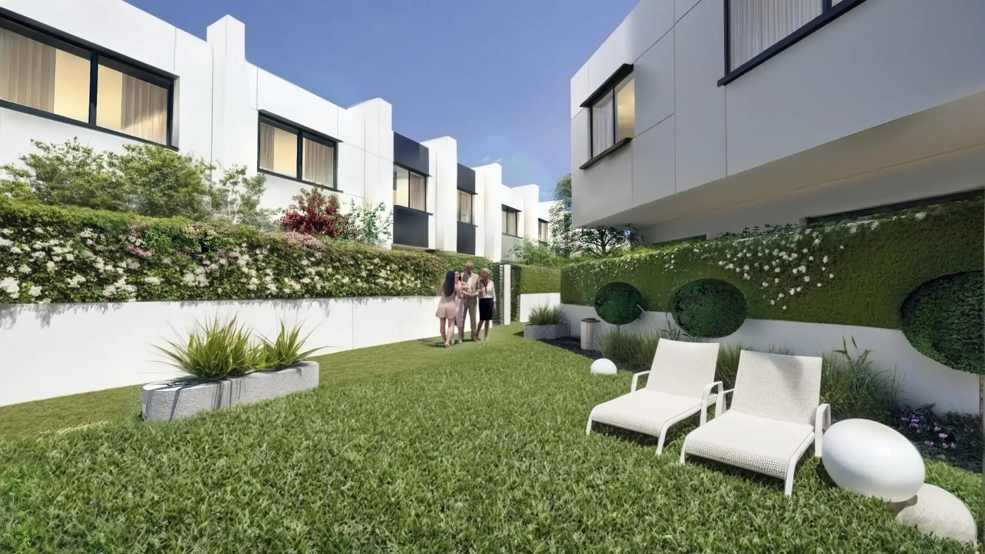Terrassa de Casa o xalet en venda en Valdemoro amb Calefacció, Jardí privat i Piscina comunitària