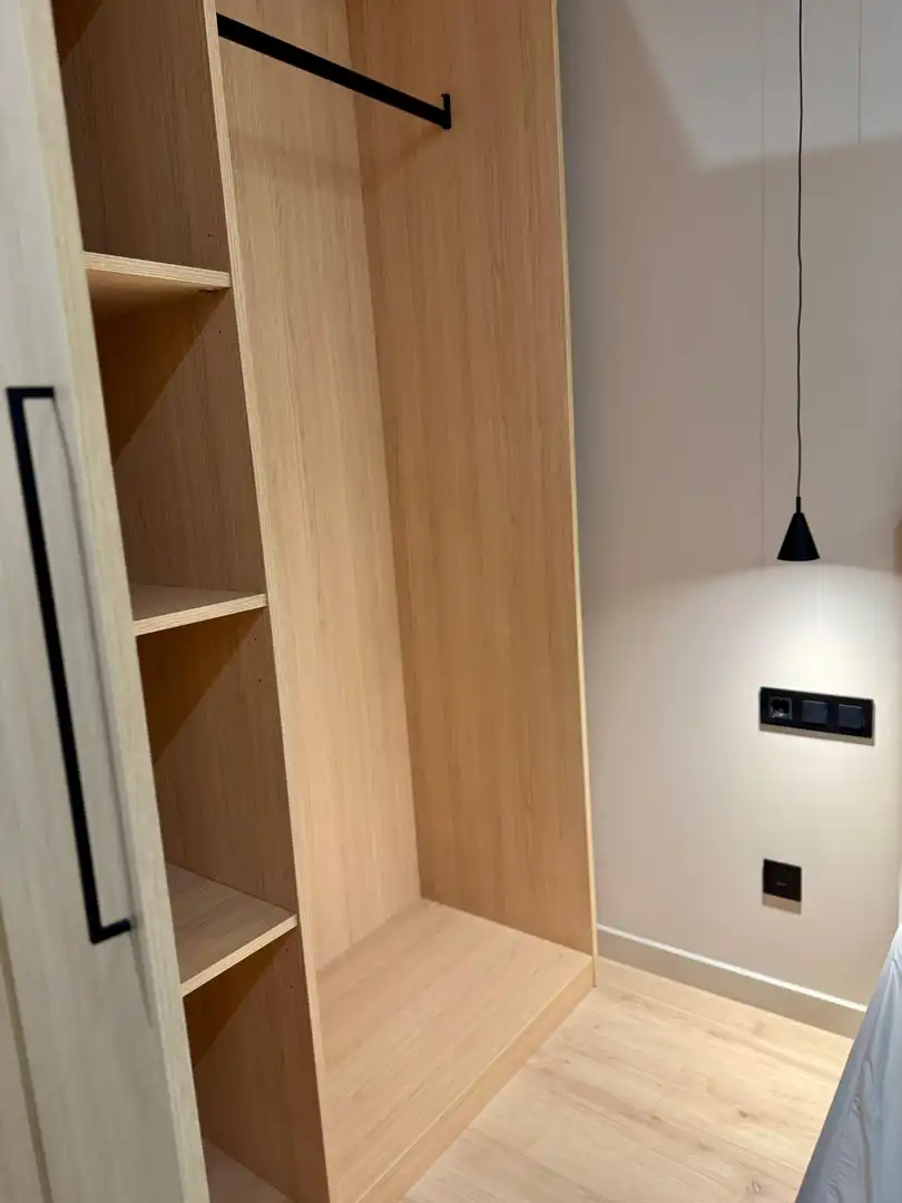 Bedroom of Flat for rent in Badalona  with Air Conditioner, Heating and Furnished