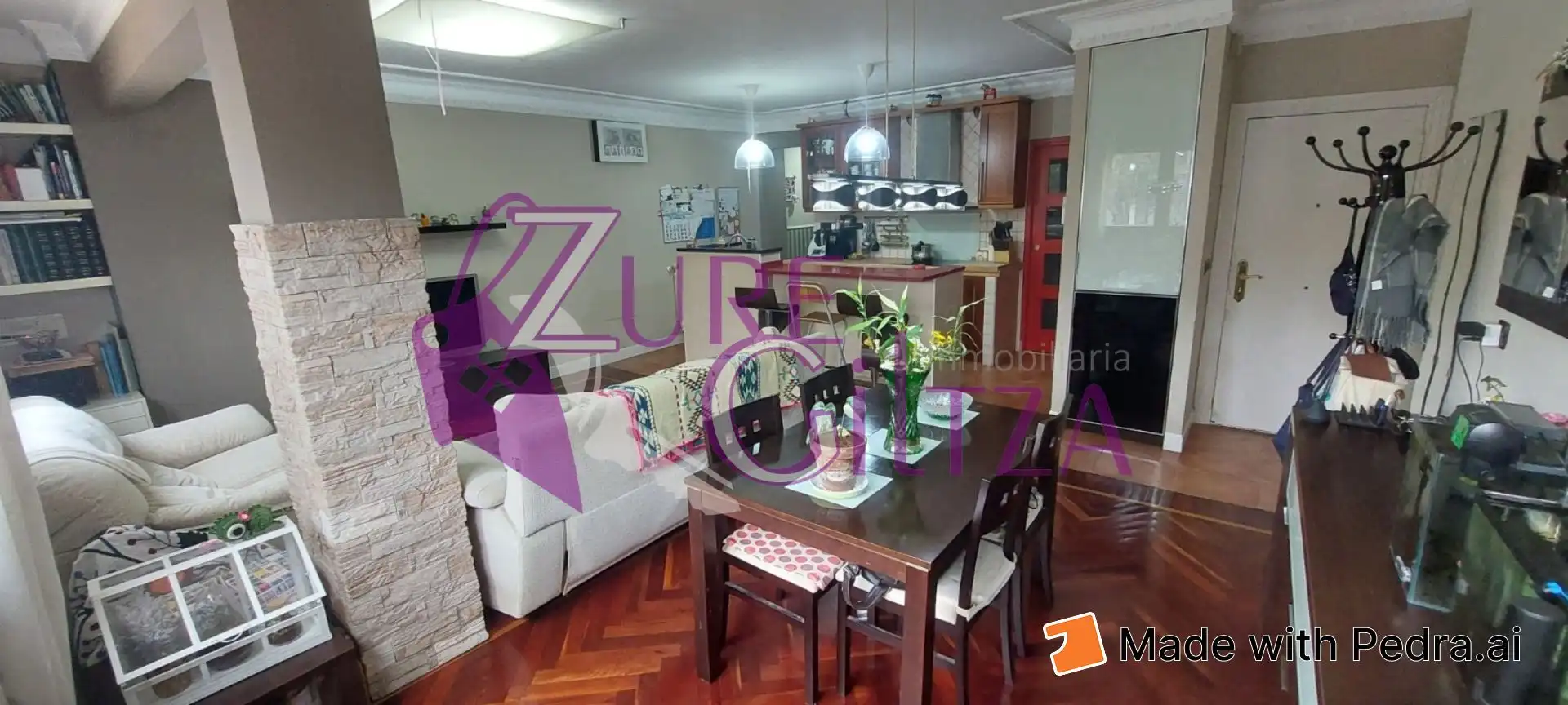 Sala d'estar de Pis en venda en Durango amb Calefacció, Traster i Moblat